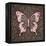 Pink Butterfly III-Todd Williams-Framed Stretched Canvas