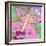 Pink Butterfly-Jennifer McCully-Framed Giclee Print