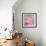 Pink Butterfly-Jennifer McCully-Framed Giclee Print displayed on a wall