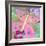 Pink Butterfly-Jennifer McCully-Framed Giclee Print