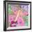 Pink Butterfly-Jennifer McCully-Framed Giclee Print