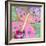 Pink Butterfly-Jennifer McCully-Framed Giclee Print