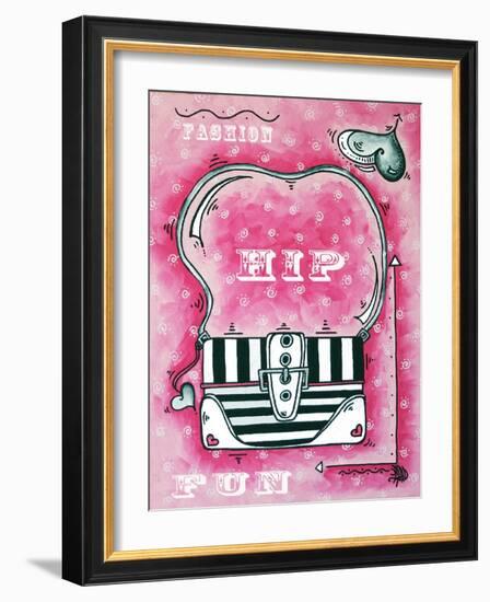 Pink By Design-Megan Aroon Duncanson-Framed Art Print