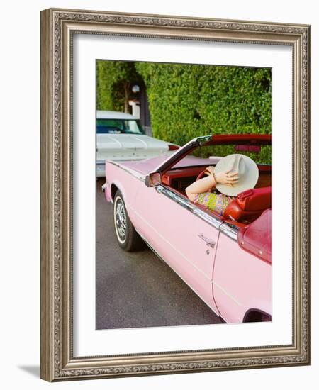 Pink Cadillac III-Bethany Young-Framed Photographic Print