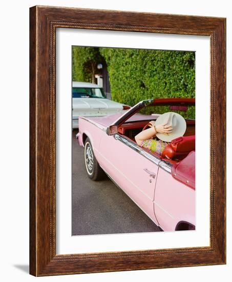 Pink Cadillac III-Bethany Young-Framed Photographic Print