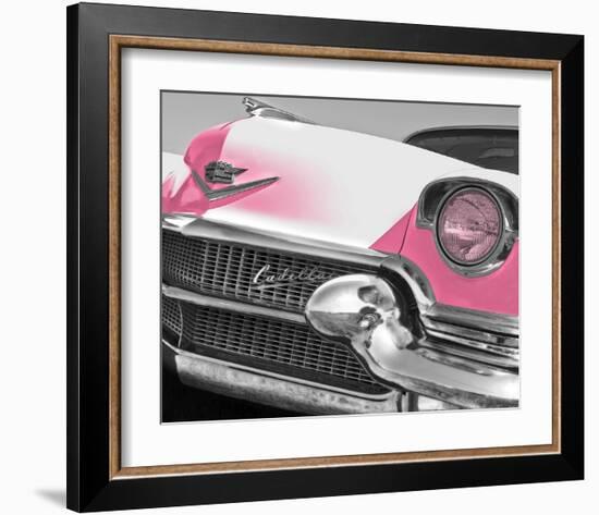 Pink Cadillac-Richard James-Framed Art Print