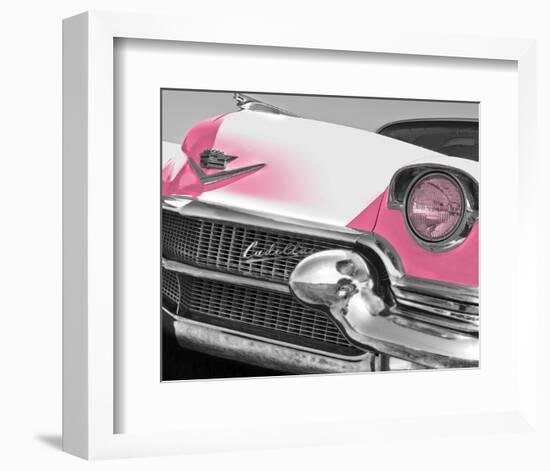 Pink Cadillac-Richard James-Framed Art Print