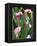 Pink Calla Lily Flowers-Michelle Garrett-Framed Premier Image Canvas