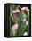 Pink Calla Lily Flowers-Michelle Garrett-Framed Premier Image Canvas
