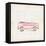 Pink Car-Lauren Hamilton-Framed Stretched Canvas