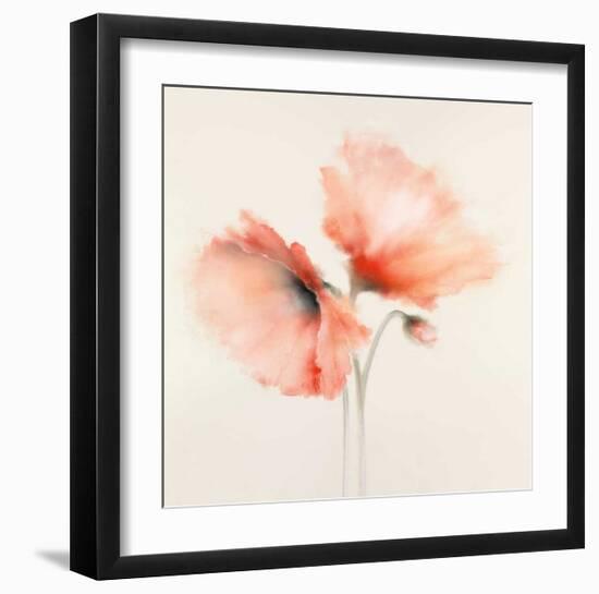 Pink Chiffon II-J^P^ Prior-Framed Giclee Print