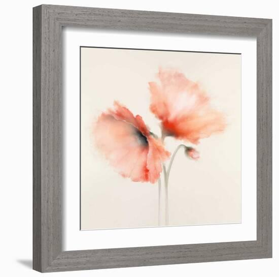 Pink Chiffon II-J^P^ Prior-Framed Giclee Print