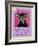 Pink Chihuahua-Cathy Cute-Framed Giclee Print