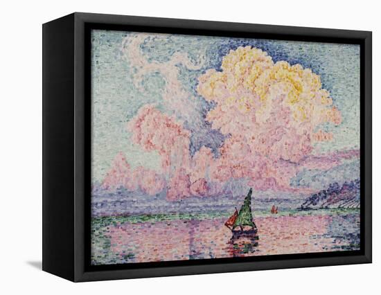 Pink Clouds, Antibes-Paul Signac-Framed Premier Image Canvas