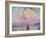 Pink Clouds, Antibes-Paul Signac-Framed Giclee Print