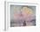 Pink Clouds, Antibes-Paul Signac-Framed Giclee Print