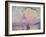Pink Clouds, Antibes-Paul Signac-Framed Giclee Print