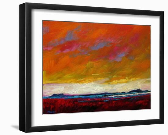 Pink Clouds over the Plains-Patty Baker-Framed Art Print