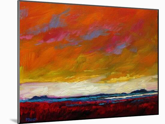 Pink Clouds over the Plains-Patty Baker-Mounted Art Print