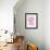 Pink Coffee Wine-Cat Coquillette-Framed Giclee Print displayed on a wall