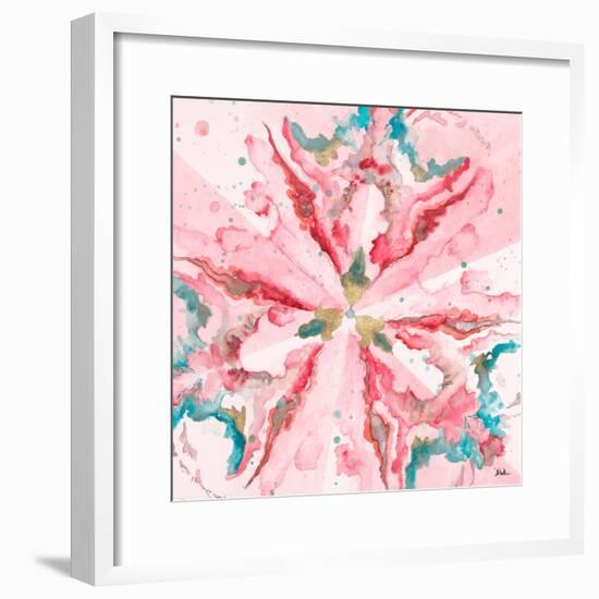 Pink Constellation Square-Patricia Pinto-Framed Art Print