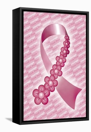 Pink Courage I-Olga And Alexey Drozdov-Framed Premier Image Canvas