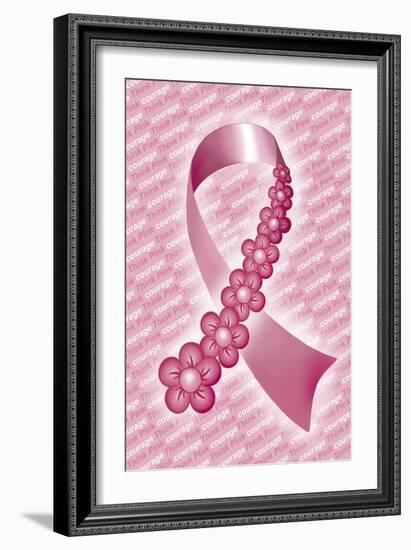 Pink Courage I-Olga And Alexey Drozdov-Framed Giclee Print