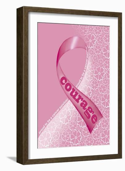 Pink Courage II-Olga And Alexey Drozdov-Framed Giclee Print