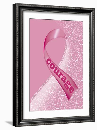 Pink Courage II-Olga And Alexey Drozdov-Framed Giclee Print