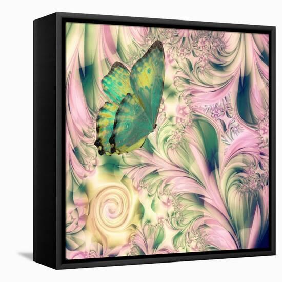 Pink Daydreams-Mindy Sommers-Framed Premier Image Canvas