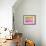 Pink Delight In Yellow-Heidi Westum-Framed Photographic Print displayed on a wall