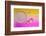 Pink Delight In Yellow-Heidi Westum-Framed Photographic Print