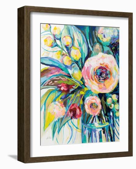 Pink Delights I-Jeanette Vertentes-Framed Art Print