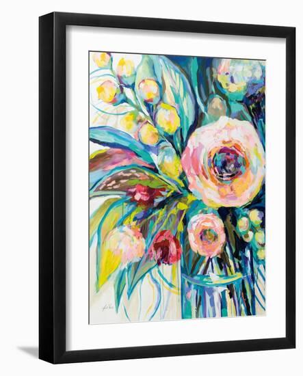 Pink Delights I-Jeanette Vertentes-Framed Art Print