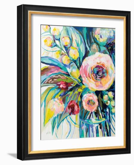 Pink Delights I-Jeanette Vertentes-Framed Art Print