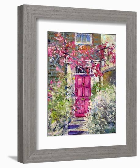 Pink Door-Richard Wallich-Framed Art Print