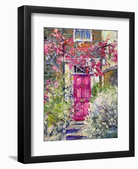Pink Door-Richard Wallich-Framed Art Print