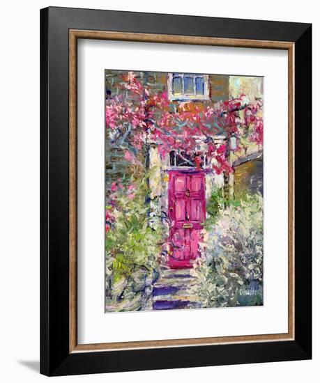 Pink Door-Richard Wallich-Framed Art Print