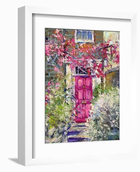 Pink Door-Richard Wallich-Framed Art Print