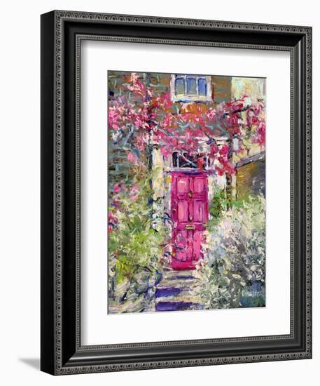 Pink Door-Richard Wallich-Framed Art Print