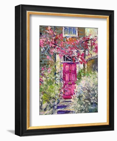 Pink Door-Richard Wallich-Framed Art Print