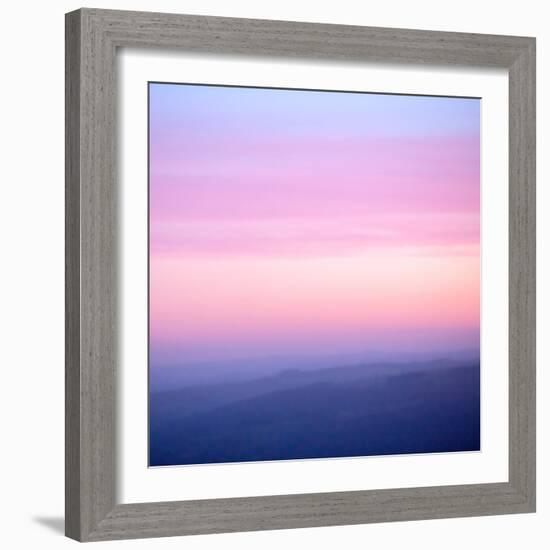 Pink Dusk III-Doug Chinnery-Framed Photographic Print