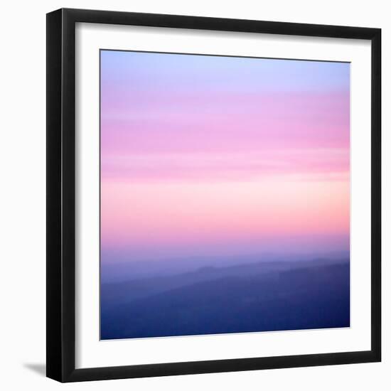 Pink Dusk III-Doug Chinnery-Framed Photographic Print