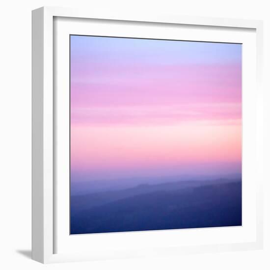 Pink Dusk III-Doug Chinnery-Framed Photographic Print