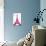 Pink Eiffel-OnRei-Art Print displayed on a wall