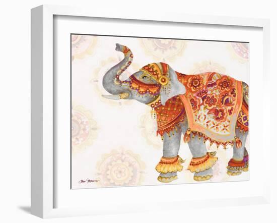 Pink Elephant II-Janice Gaynor-Framed Art Print