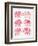 Pink Elephants-Cat Coquillette-Framed Art Print