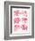 Pink Elephants-Cat Coquillette-Framed Premium Giclee Print