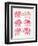 Pink Elephants-Cat Coquillette-Framed Premium Giclee Print