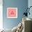 Pink Evil Eye Mandala-Cat Coquillette-Framed Giclee Print displayed on a wall
